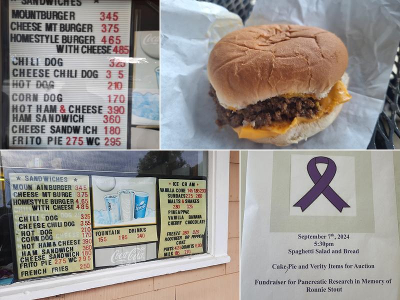 Dairy Dream Menu