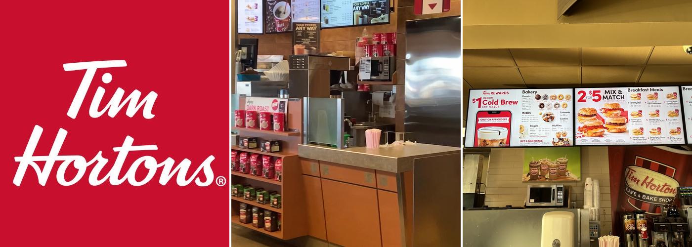 Tim Hortons Menu