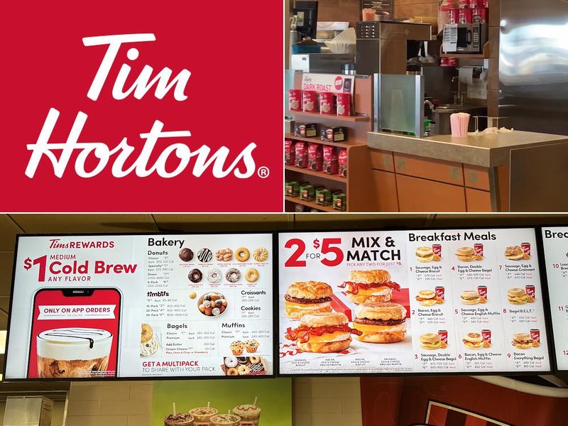 Tim Hortons Menu