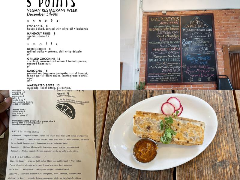 5 Points Market & Restaurant Menu