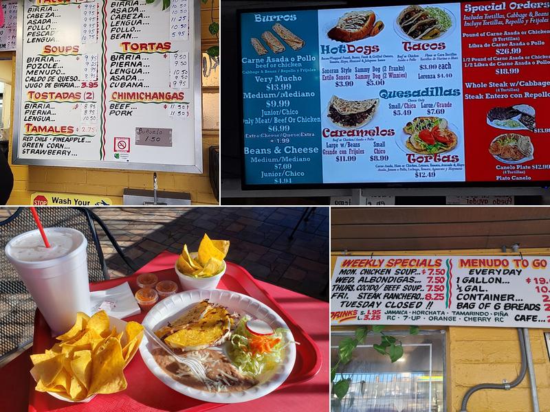 Birrieria Guadalajara Menu
