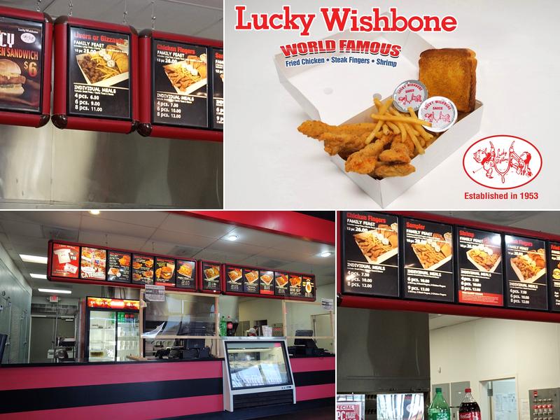 Lucky Wishbone Menu