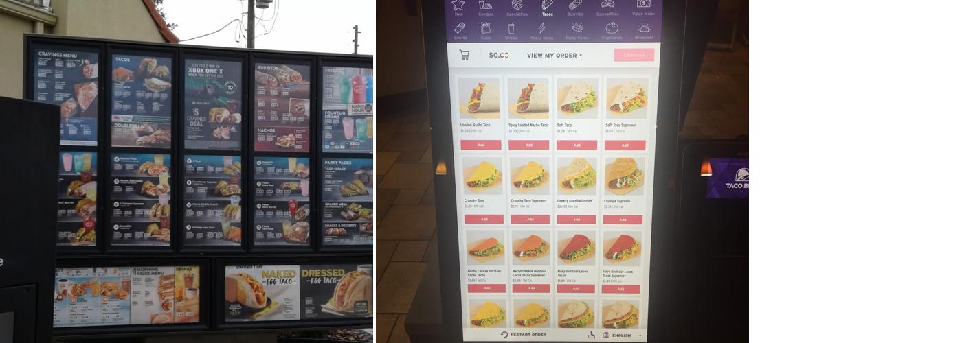 Taco Bell Menu