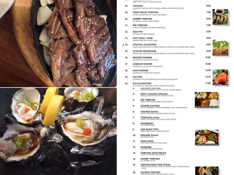 Sushi Café Menu