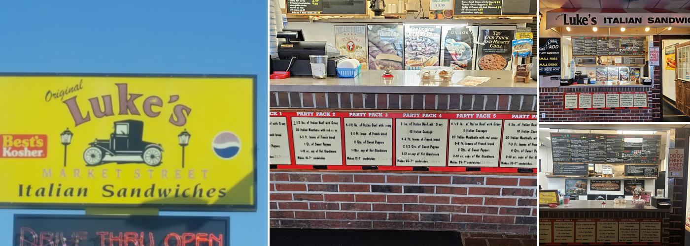 Luke's Market St Italian Sandwiches Menu