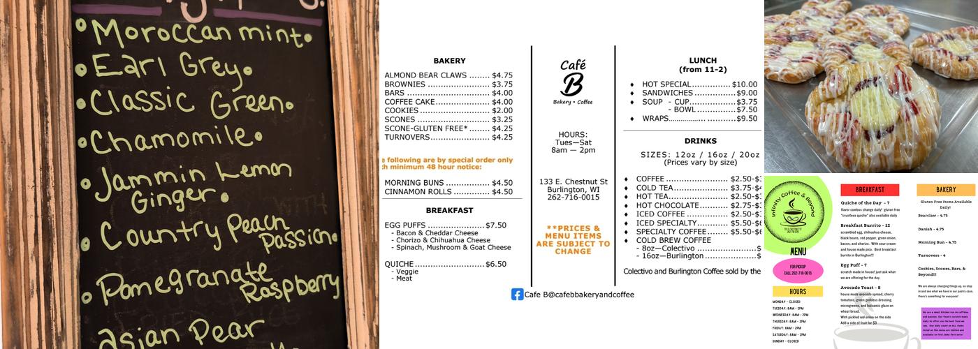 Infinity Coffee & Beyond Menu