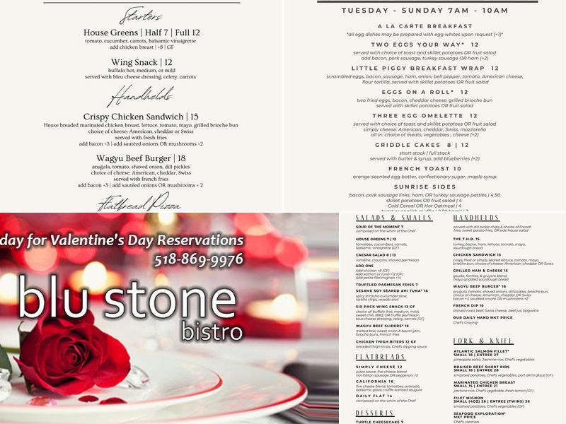 The Parc at Trilogy Menu