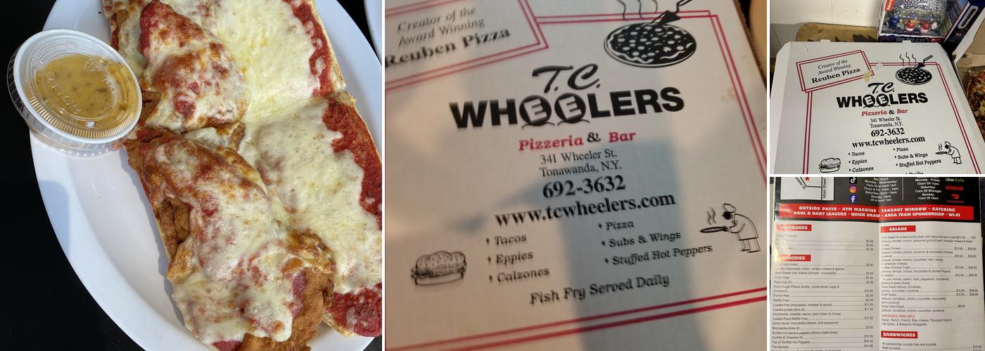 T.C. Wheelers Bar & Pizzeria Menu