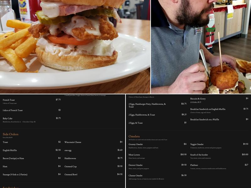 Gary's Rude Cafe Menu