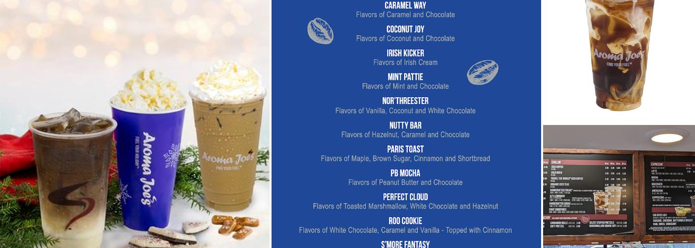 Aroma Joe's #34 Menu