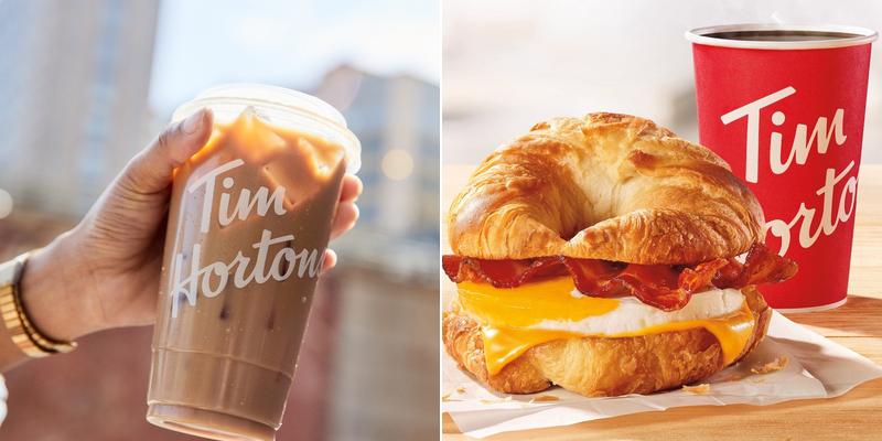 Tim Hortons Menu