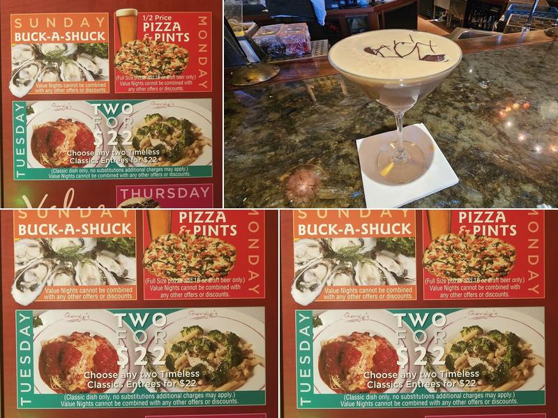 Giorgio's Ristorante & Bar Menu