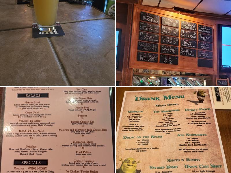 Lab'n Lager Menu