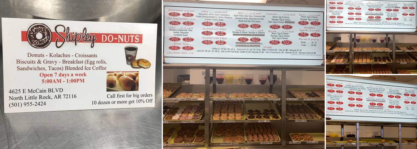 #1 Donuts Menu