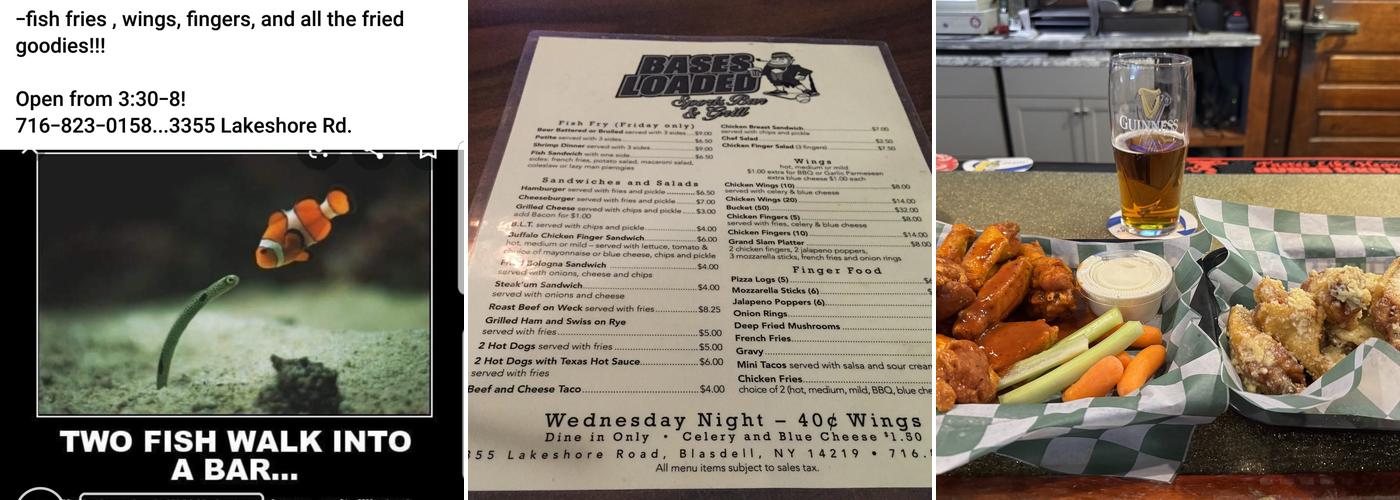 Bases Loaded Menu