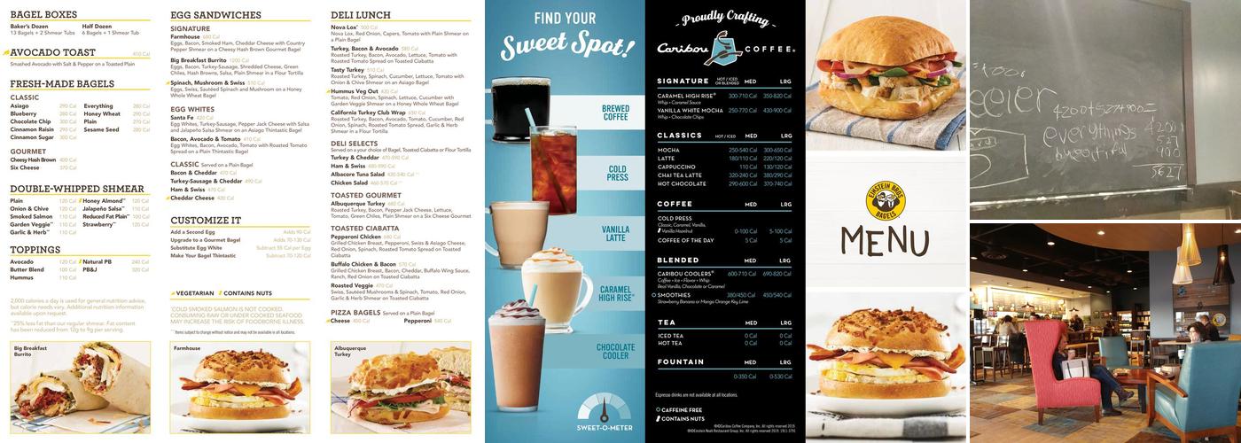 Einstein Bros. Bagels Menu