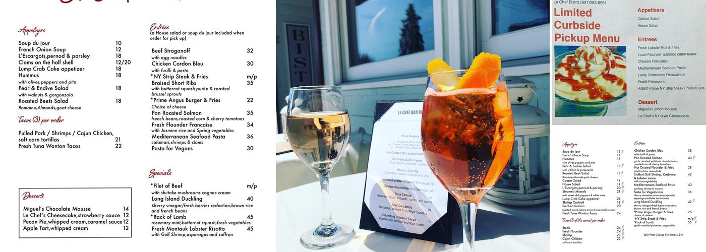 Le Chef Menu