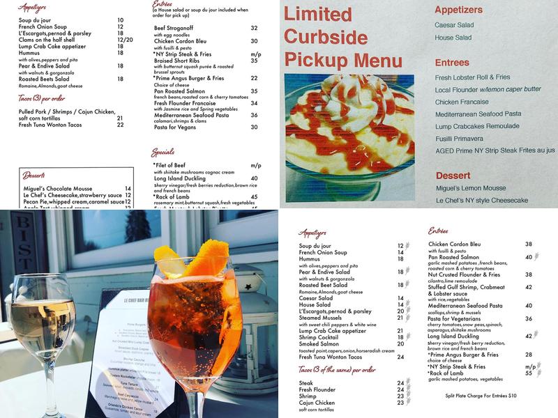 Le Chef Menu