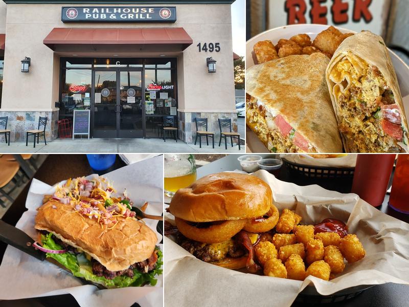 Gridley CA, Railhouse Pub And Grill