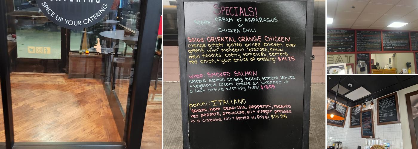 Sugar & Spice Cafe and Spice Catering Menu