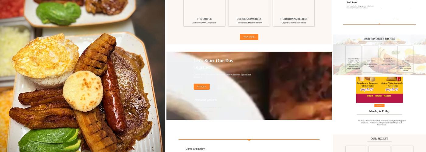 Main Street Cafe Menu