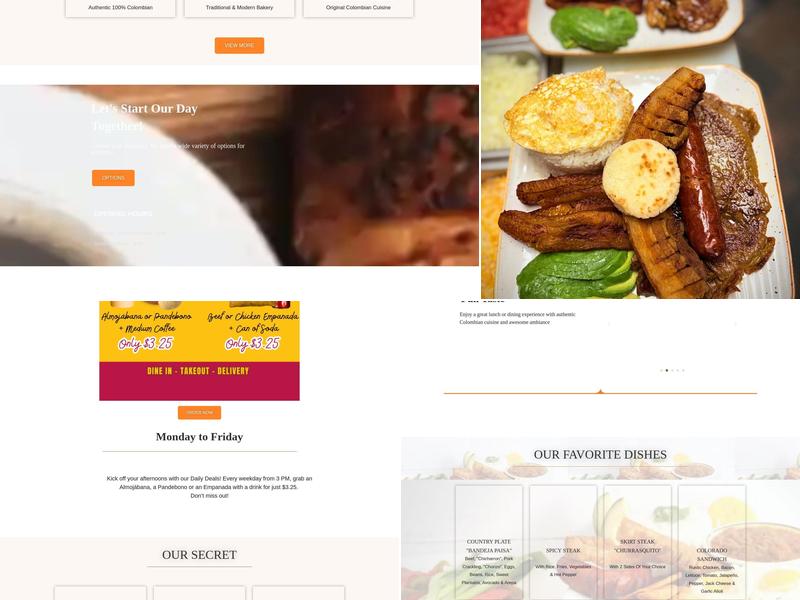 Main Street Cafe Menu