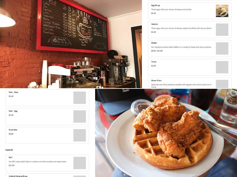 The Poughkeepsie Grind Menu