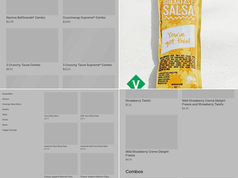 Taco Bell Menu
