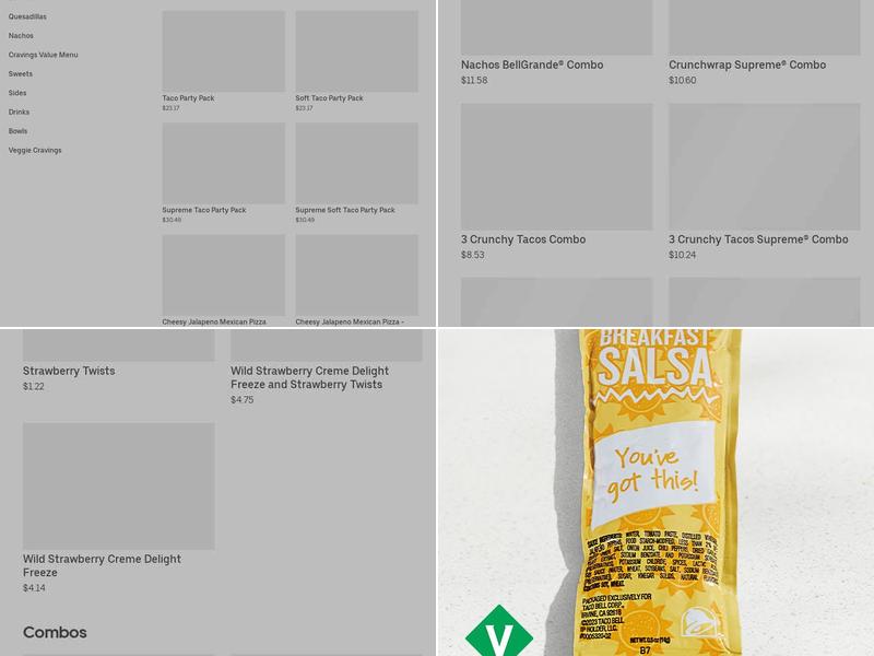 Taco Bell Menu