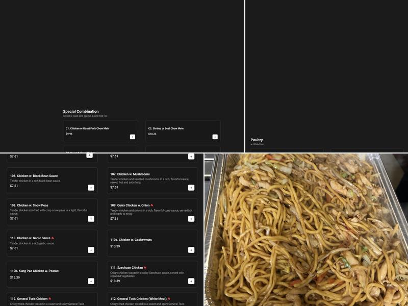 Yeung's Kitchen Menu