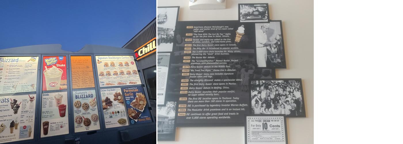 Dairy Queen Grill & Chill Menu