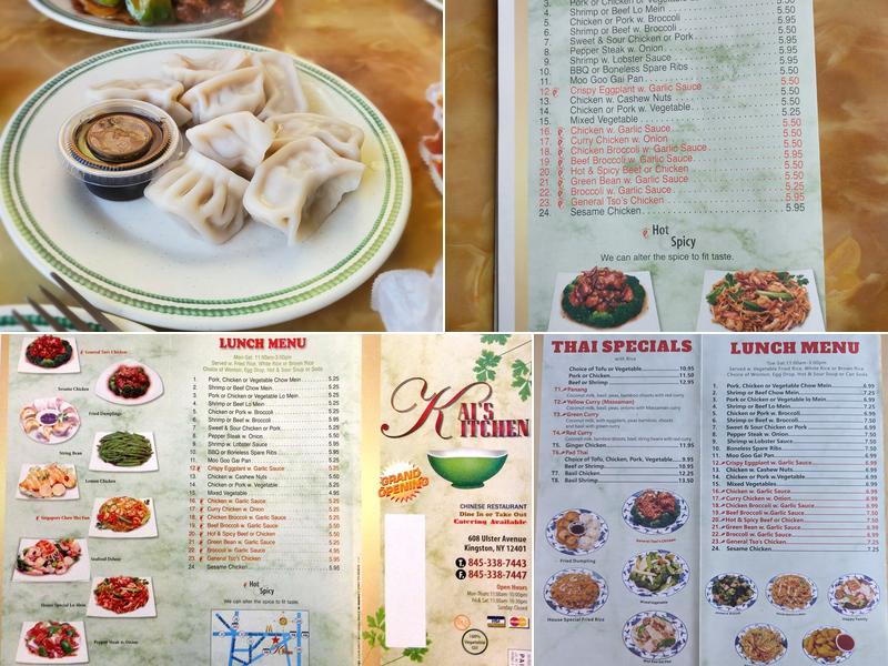 Kai's Menu
