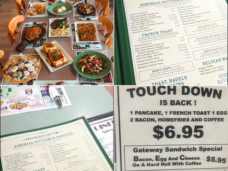 Gateway Diner Menu