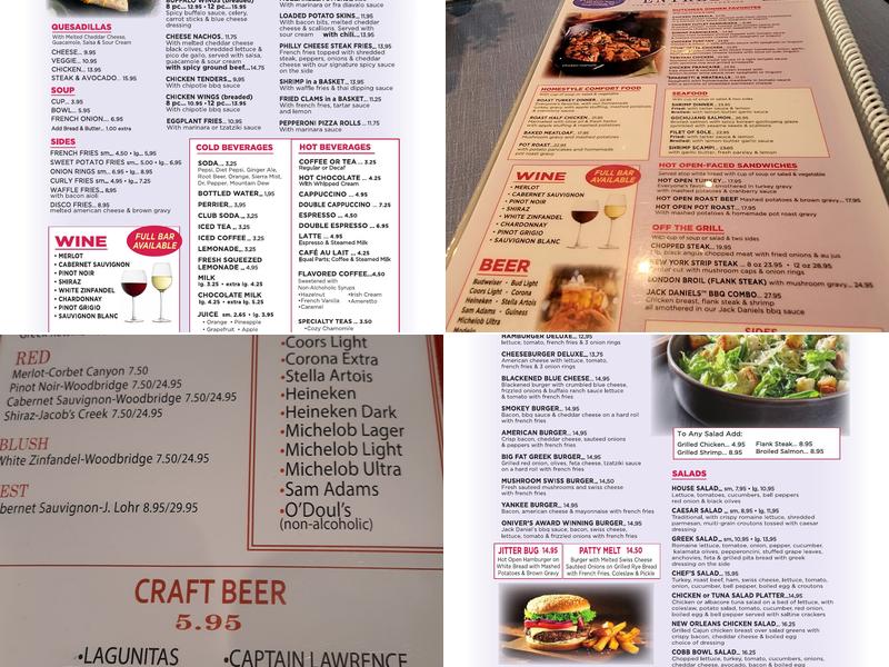 Dutchess Diner Menu