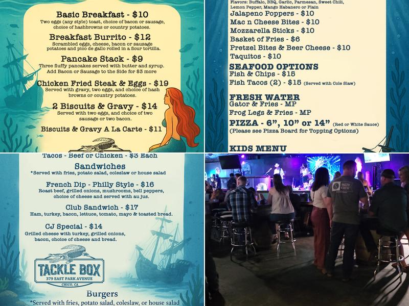 Tackle Box Menu