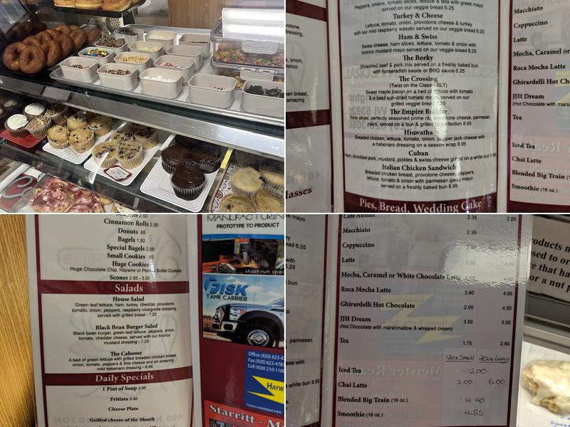 Julies Java House Menu