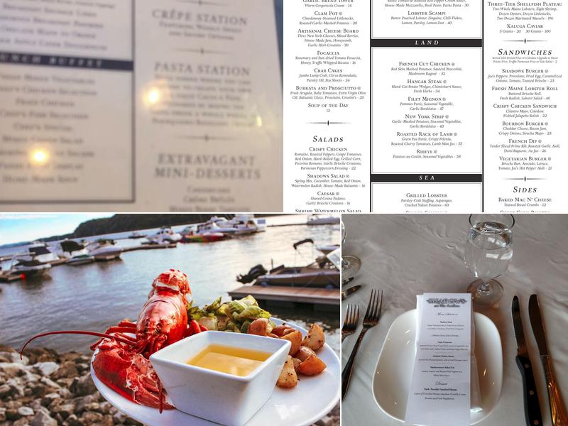 Shadows on the Hudson Menu