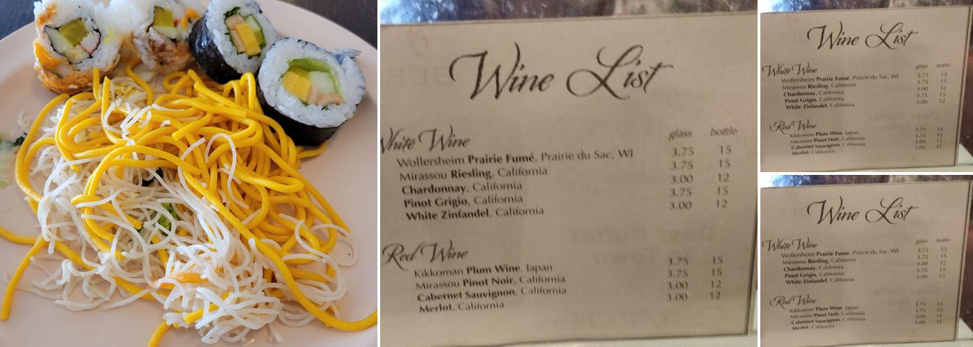 World Buffet Menu