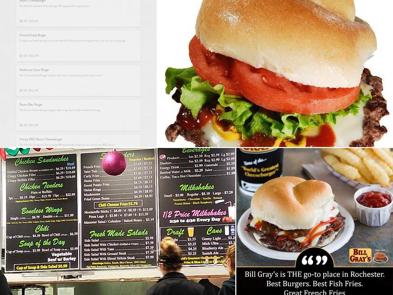 Bill Gray's Webster Menu