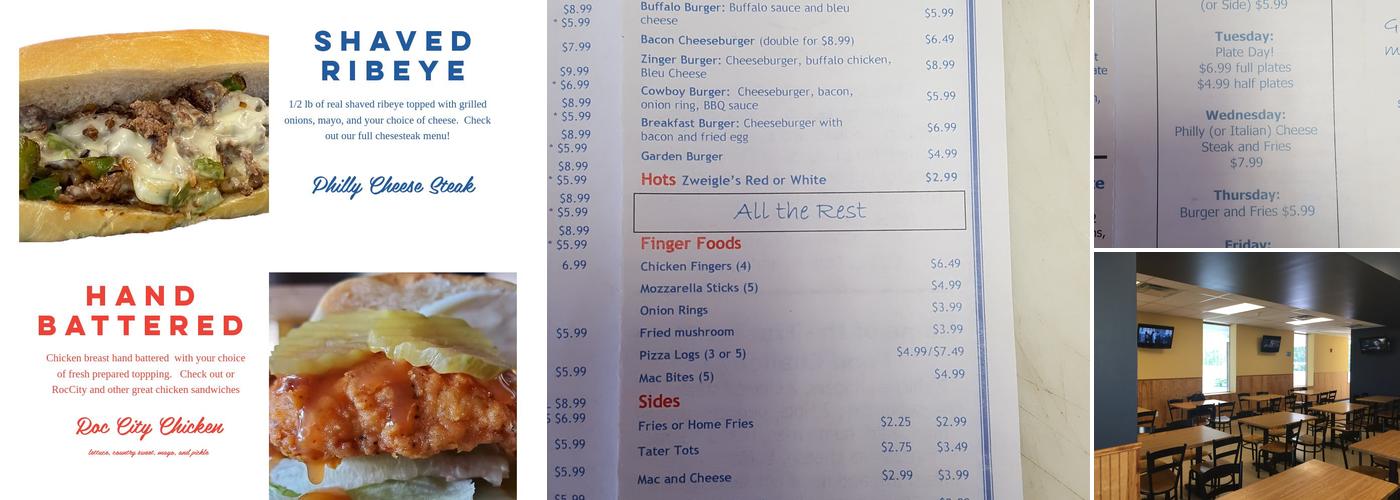 Webster Hots Menu