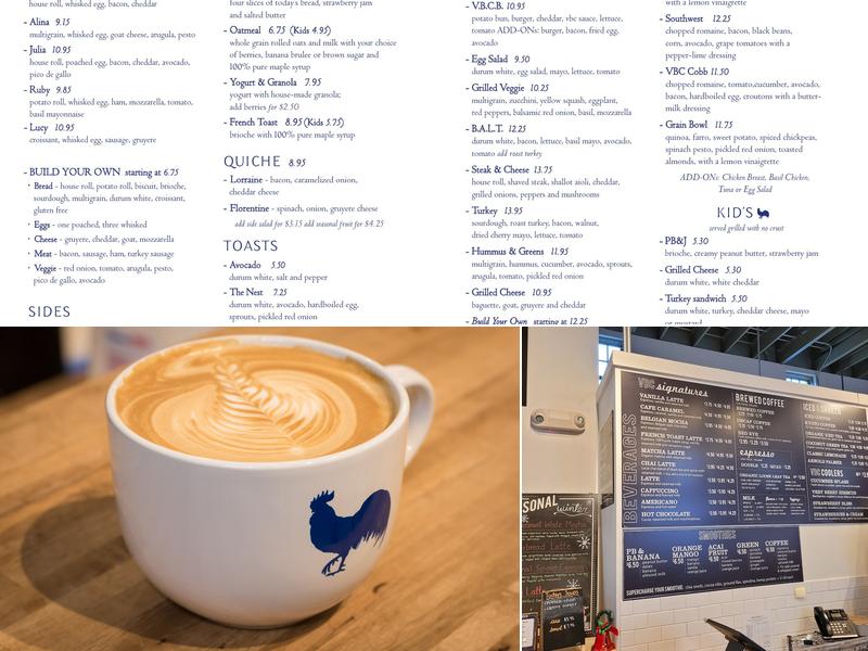 Village Bakery & Cafe, Pittsford NY Menu