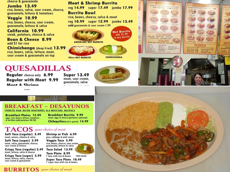 Los Cabos Grill & Cantina Menu