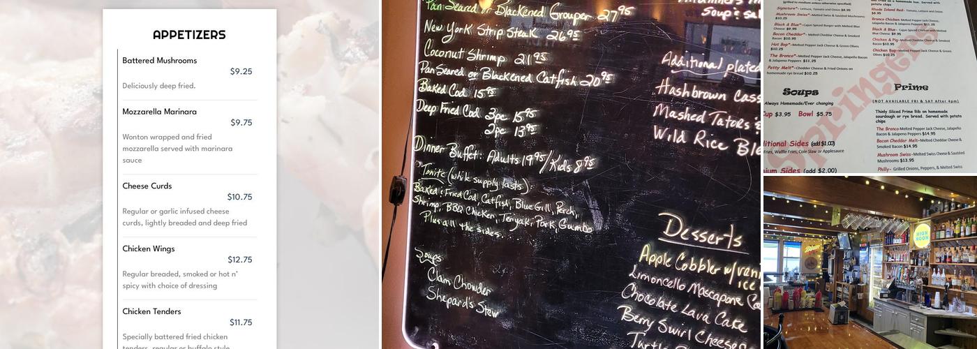 Springers Menu