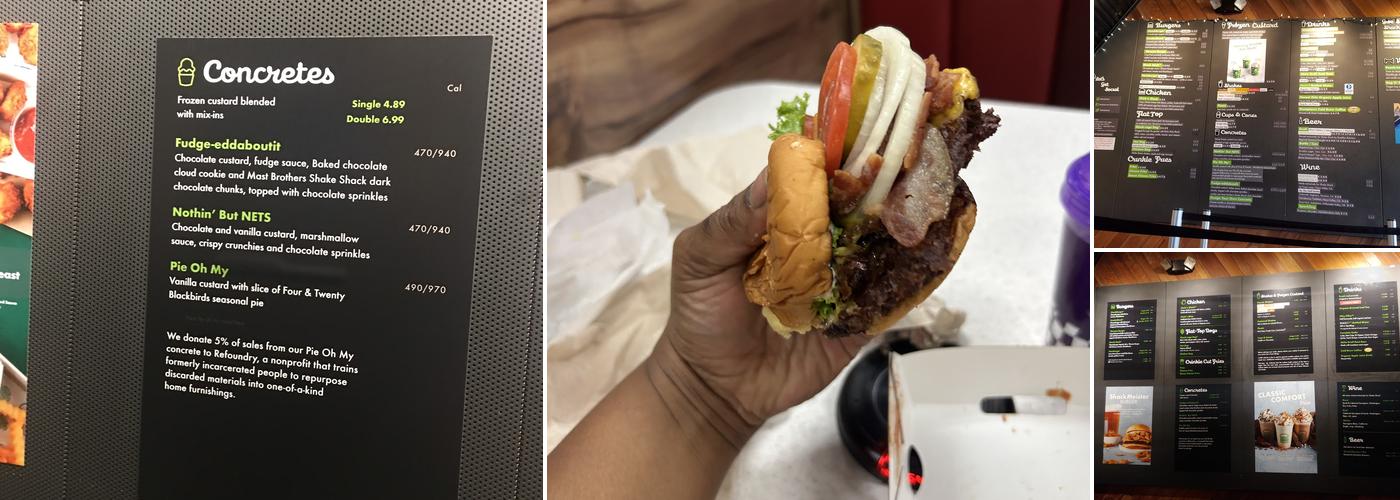 Shake Shack Flatbush - Barclays Ctr Menu