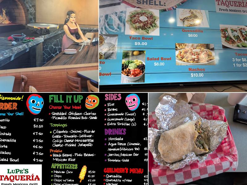 Lupe's Taqueria Menu