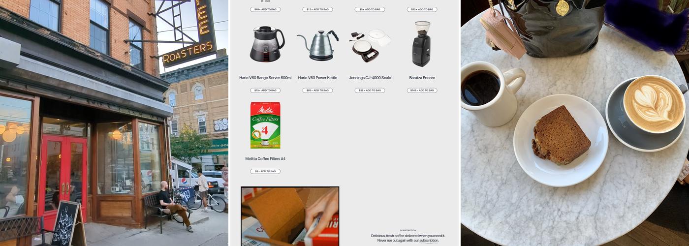 Variety Coffee Roasters Menu