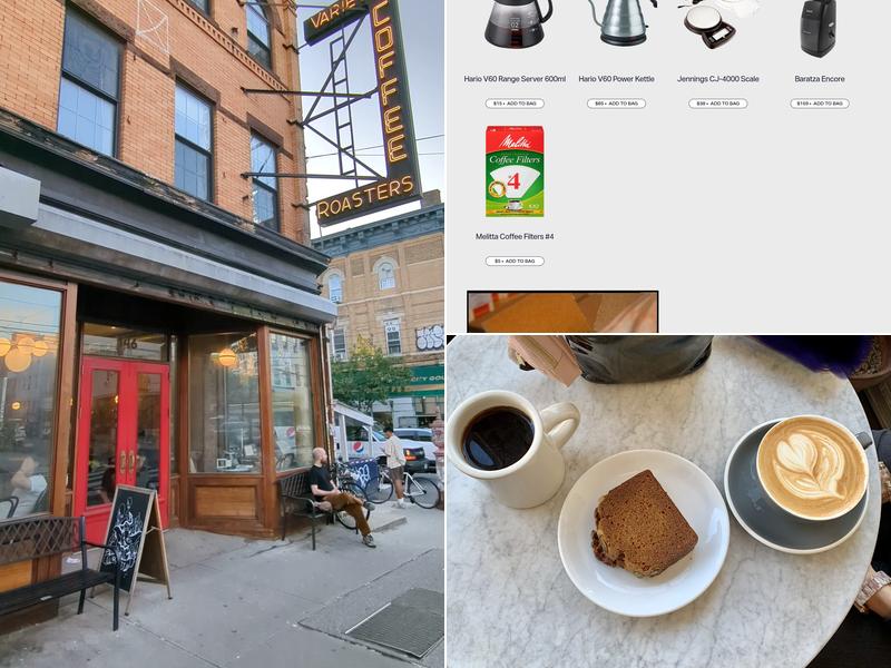 Variety Coffee Roasters Menu