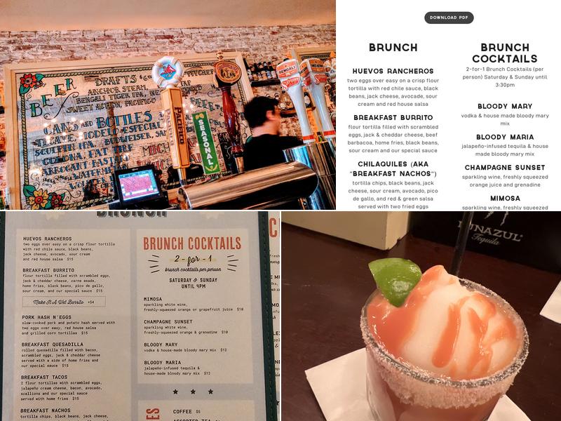 Calexico Menu