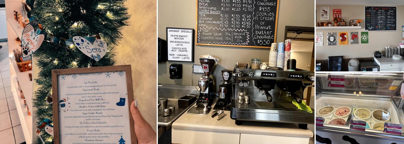 CJ's Coffee n' Cream Menu