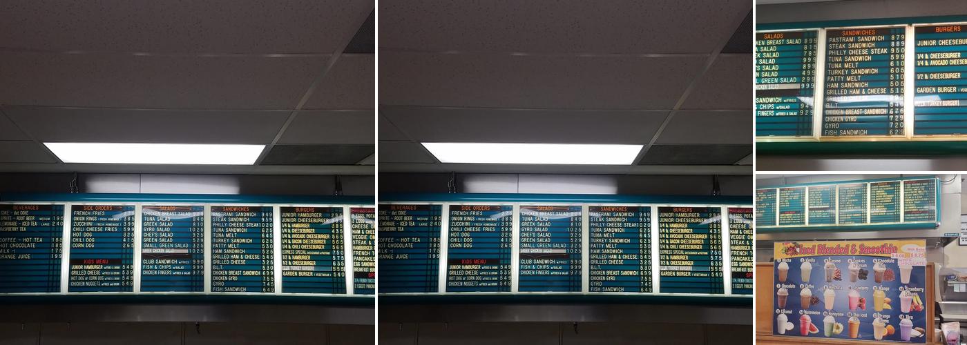 Char-Broiler Express Menu